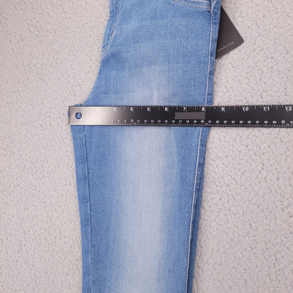 FIT JEANS Size SMALL Frame Skinny Arctic Light Wash Blue Denim 24x28 NEW - Picture 14 of 16
